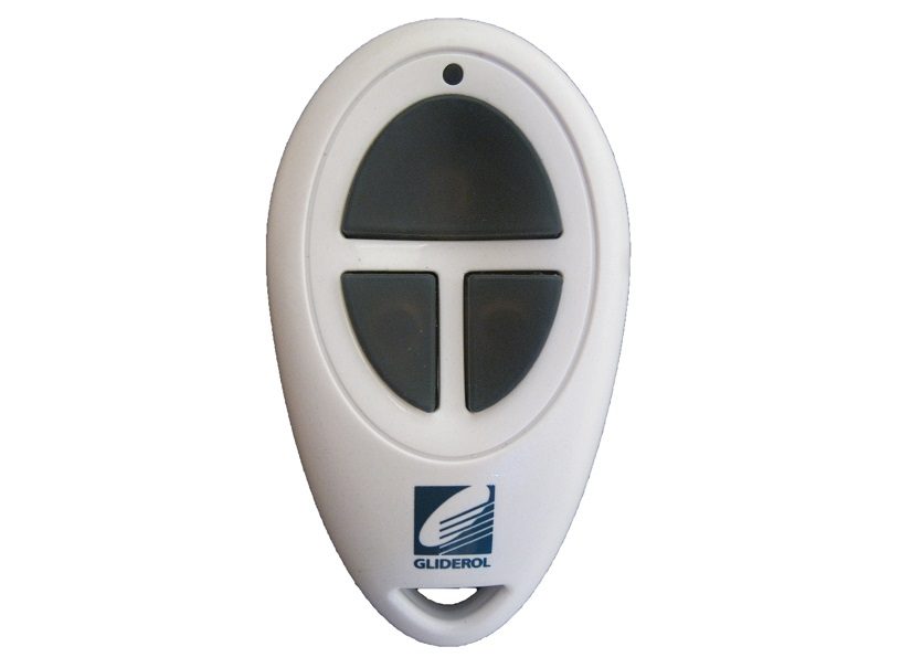 Gliderol garage door remote control, compatible with automatic garage doors in New South Wales, Australia.