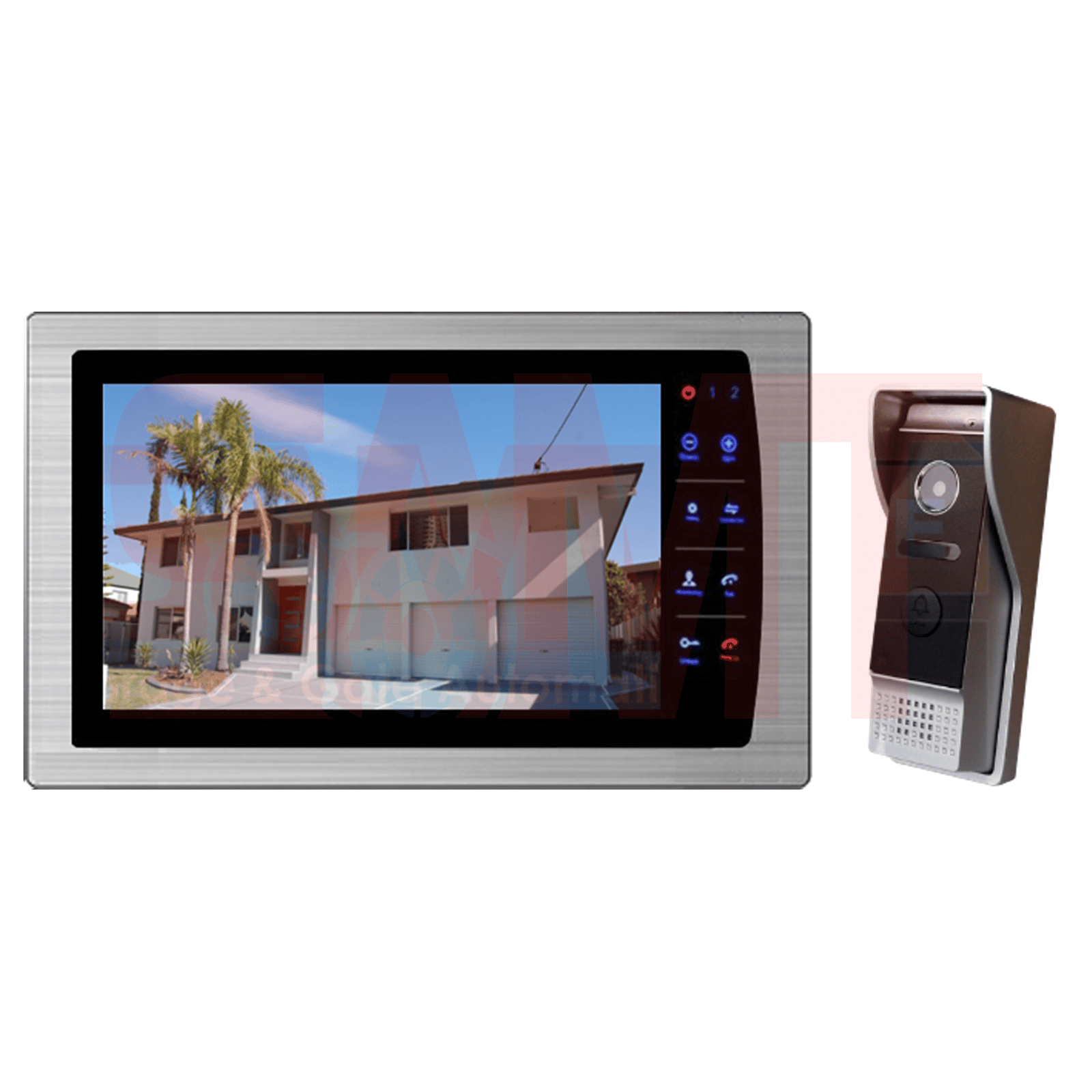 Touch screen video entry system by SAMT Garage & Gate Automation, secure garage door opener in New South Wales, Australia.