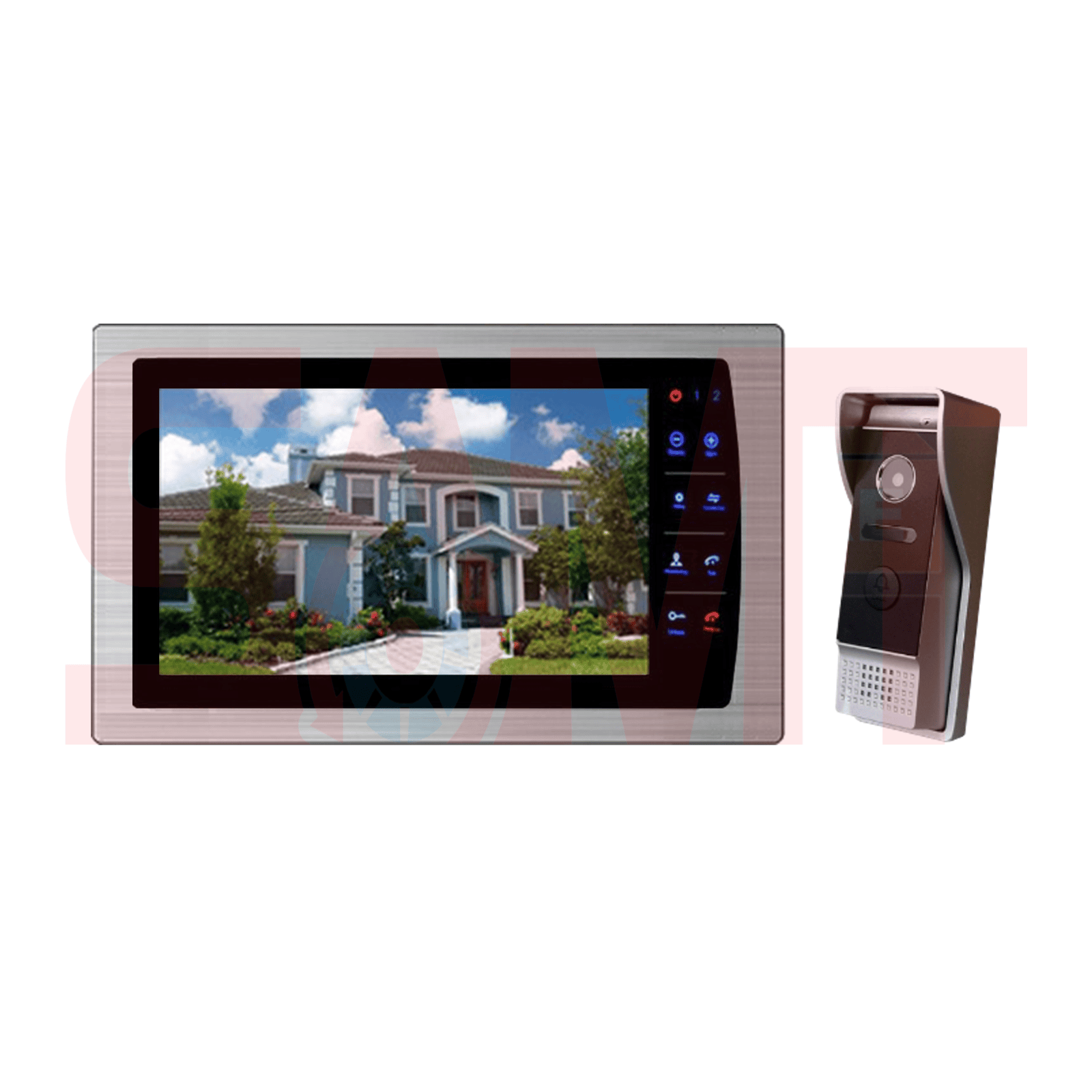 ouch screen video entry system by SAMT Garage & Gate Automation, secure garage door opener in New South Wales, Australia.