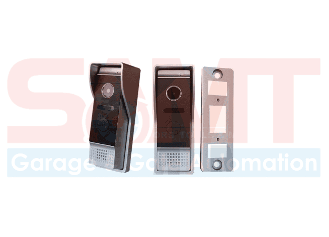 Video doorbell camera for automatic garage door opener security by SAMT Garage & Gate Automation in Prestons, Australia.