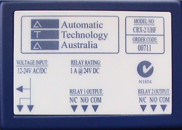 ATA universal remote control receiver for automatic garage doors, compatible in Australia by SAMT.