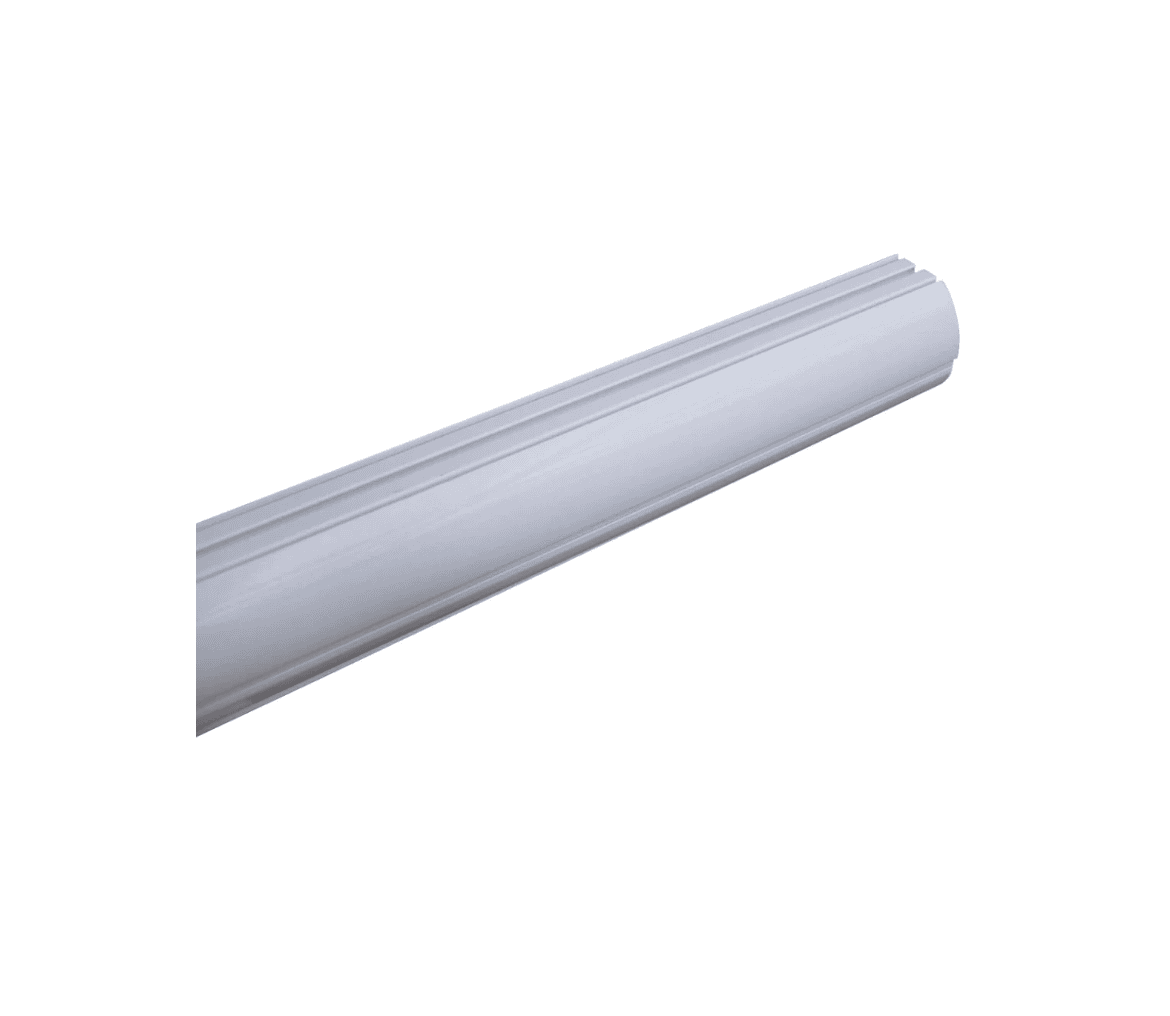 Replacement round boom gate arm for automatic barrier systems, SAMT, New South Wales, Australia.