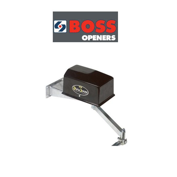 BOSS Dura swing gate motorized opener for automatic gates by SAMT Garage & Gate Automation, Australia.