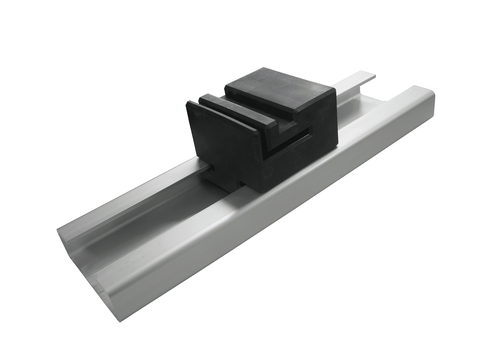 Sliding gate stopper for automatic gate motor systems supplied by SAMT Garage & Gate Automation, Prestons, New South Wales.