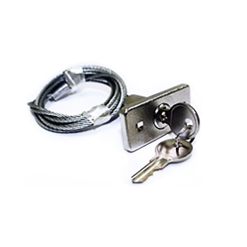 Garage door emergency key release with cable, compatible with automatic garage doors, SAMT in Prestons, New South Wales, Australia.