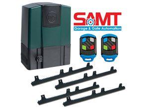 Centurion D5 automatic gate opener kit with remotes, available from SAMT, Prestons, New South Wales, Australia.