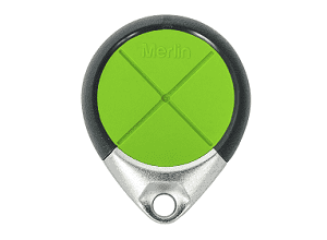 Merlin garage door remote control key fob for SAMT Garage & Gate Automation in Prestons, New South Wales, Australia.