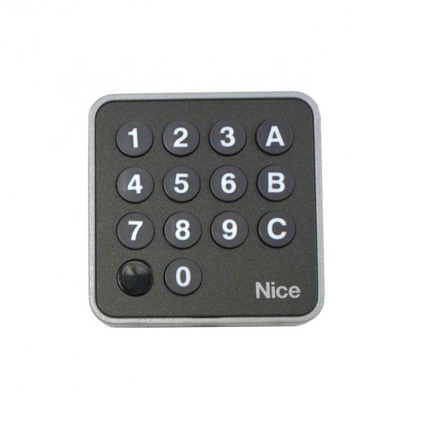 Nice wireless keypad entry for smart automatic garage door opener, SAMT Garage & Gate Automation, NSW