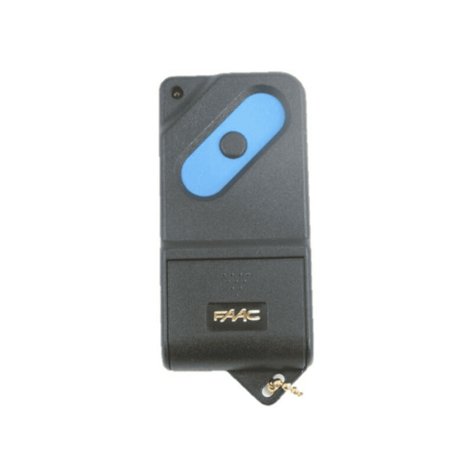 FAAC two-button garage door remote control for sliding gate motors, SAMT Garage & Gate Automation, Australia.