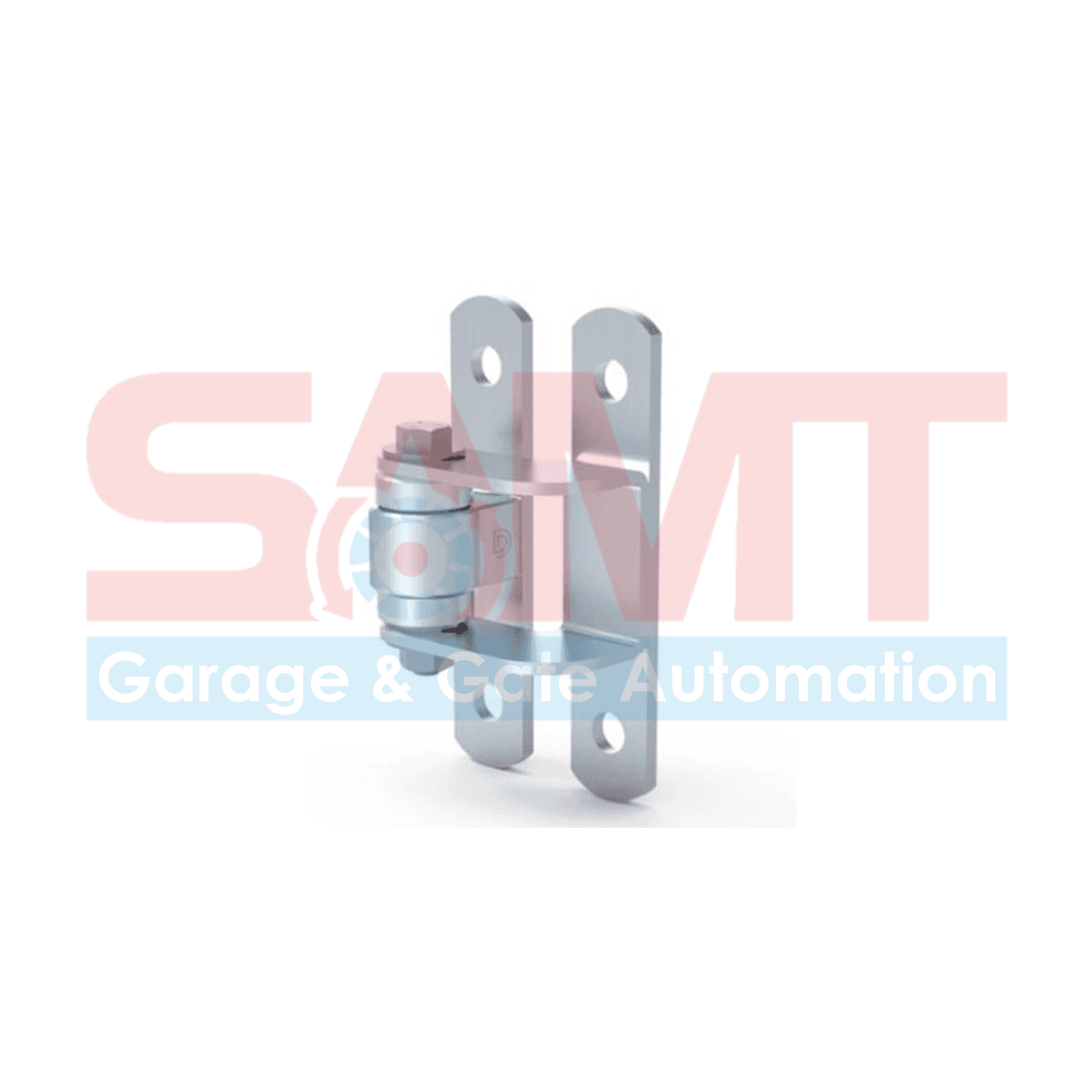 Heavy duty metal gate hinge for sliding gate motors, SAMT Garage & Gate Automation, Prestons, New South Wales, Australia.