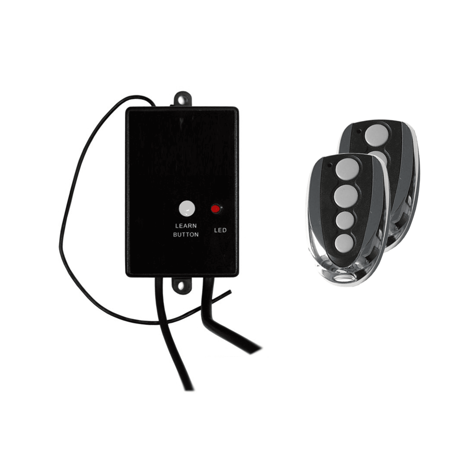 Universal receiver with two remote controls for smart garage door opener systems in New South Wales, from SAMT Garage & Gate Automation