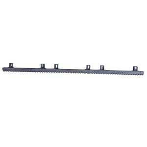Sliding gate motor gear rack for automatic gate openers, SAMT Garage & Gate Automation, Prestons, New South Wales, Australia.