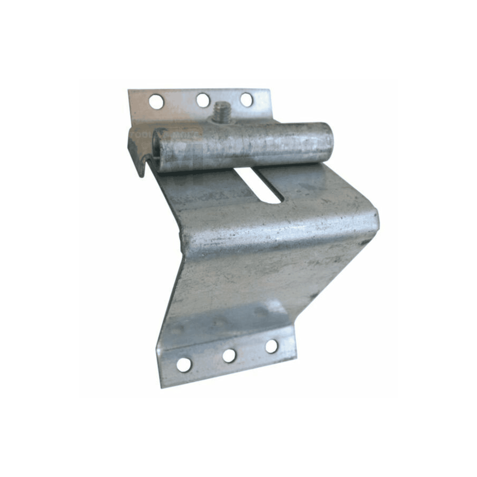 Galvanised garage door spring bracket from SAMT Garage & Gate Automation, durable hardware for automatic garage doors in New South Wales, Australia.