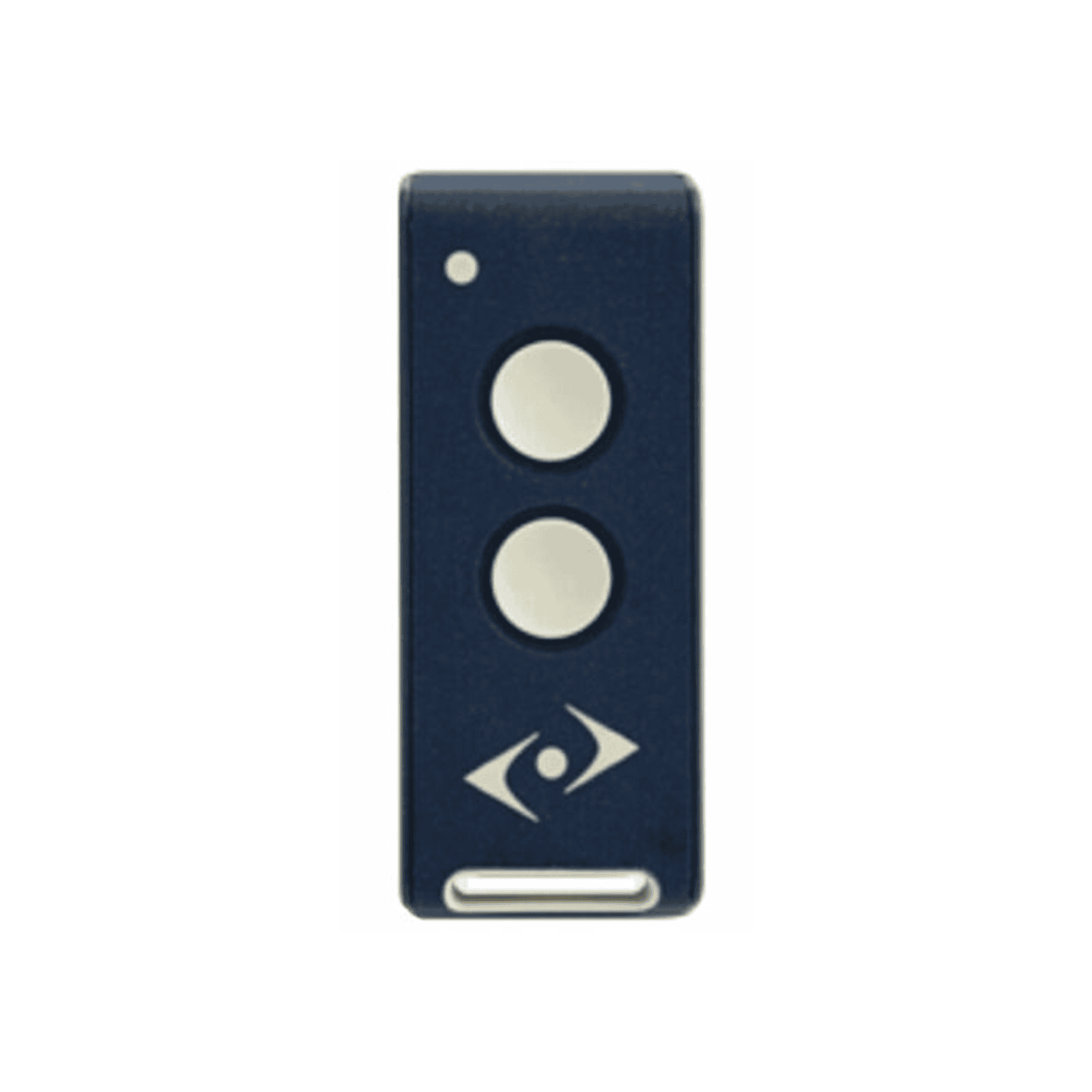 Two-button garage door remote control with LED indicator, SAMT Garage & Gate Automation, Prestons, New South Wales, Australia.