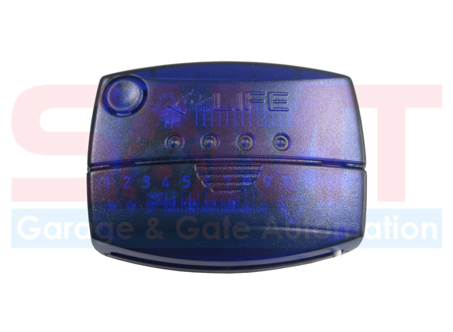 LIFE brand automatic garage door remote control, available from SAMT Garage & Gate Automation in New South Wales, Australia.