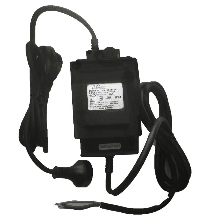 Power adapter for automatic gate and garage door systems by SAMT Garage & Gate Automation, Australia.