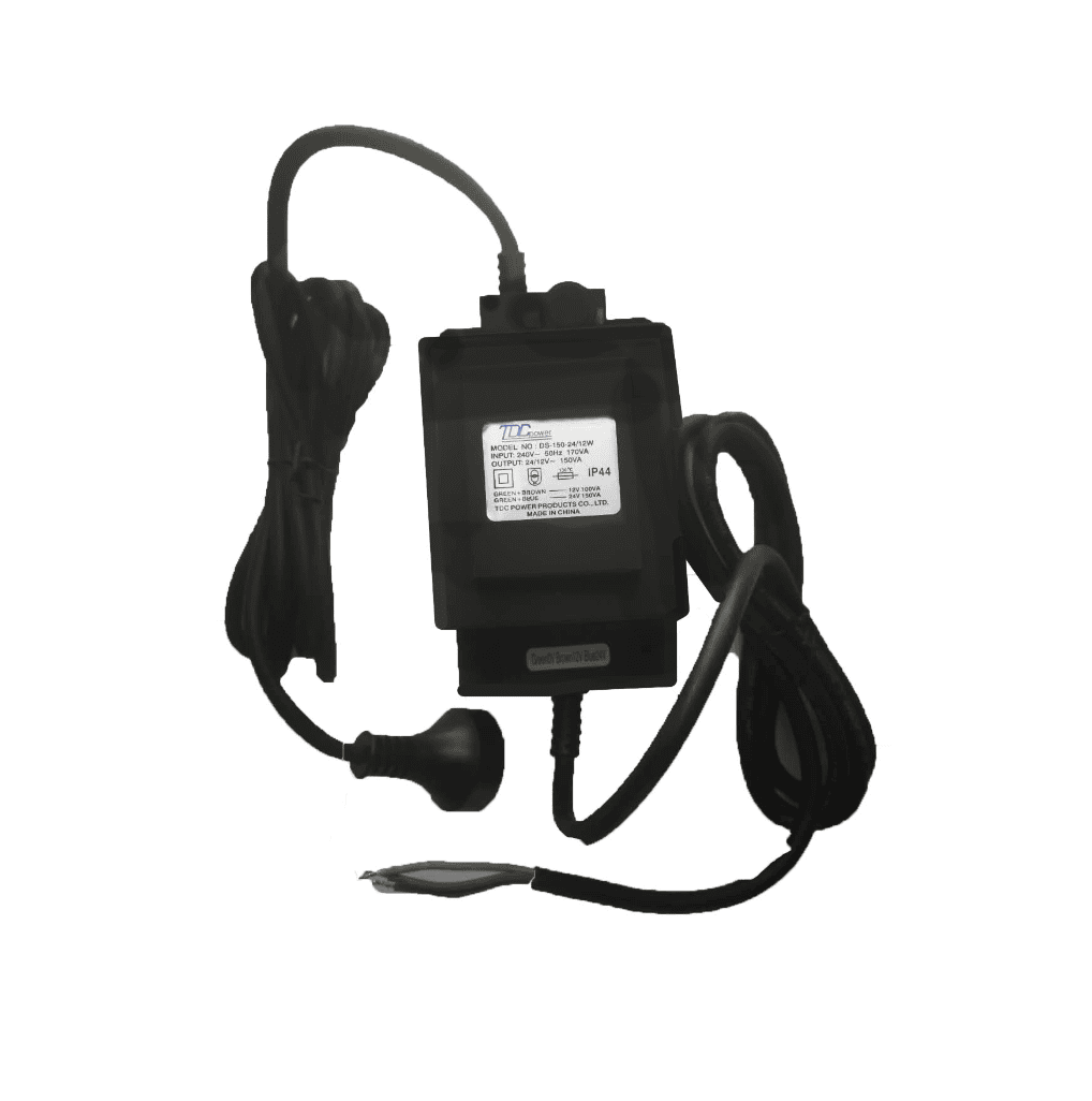 Power adapter for automatic gate and garage door systems by SAMT Garage & Gate Automation, Australia.