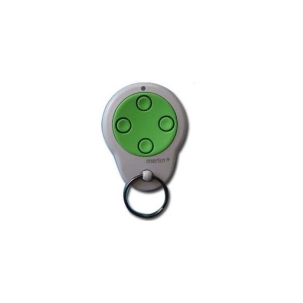 Merlin+ four-button garage door remote control, SAMT Garage & Gate Automation, Prestons, New South Wales, Australia.