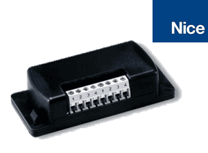 Nice control module for automatic garage door and gate systems, compatible with SAMT Garage & Gate Automation in Prestons, New South Wales, Australia.