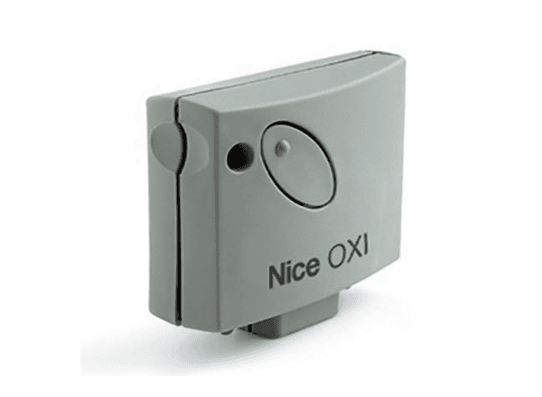 Nice OXI receiver for compatible garage door remotes Australia, supplied by SAMT in Prestons, New South Wales.