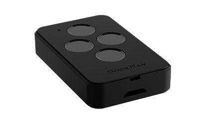 DoorHan four-button garage door remote control for smart garage door opener, SAMT Garage & Gate Automation, Prestons, New South Wales, Australia.