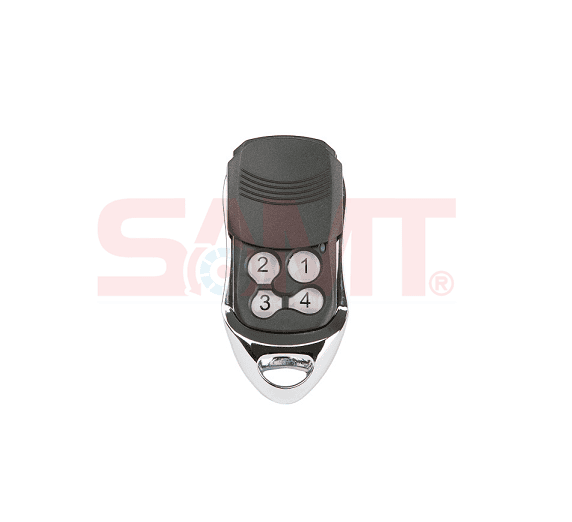 SAMT compatible garage door remote control with four buttons for garage door openers in Prestons, New South Wales, Australia.