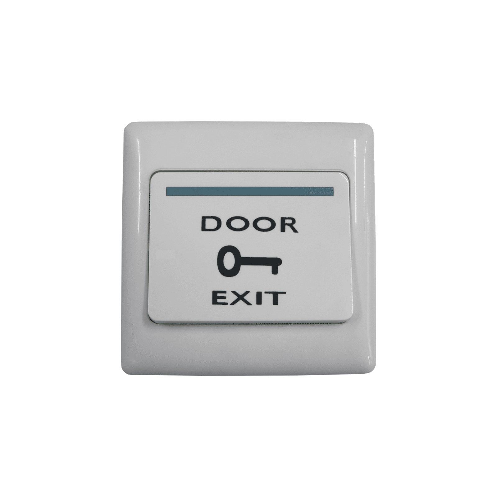 Door exit push button switch for automatic doors by SAMT, installed in Prestons, New South Wales, Australia.