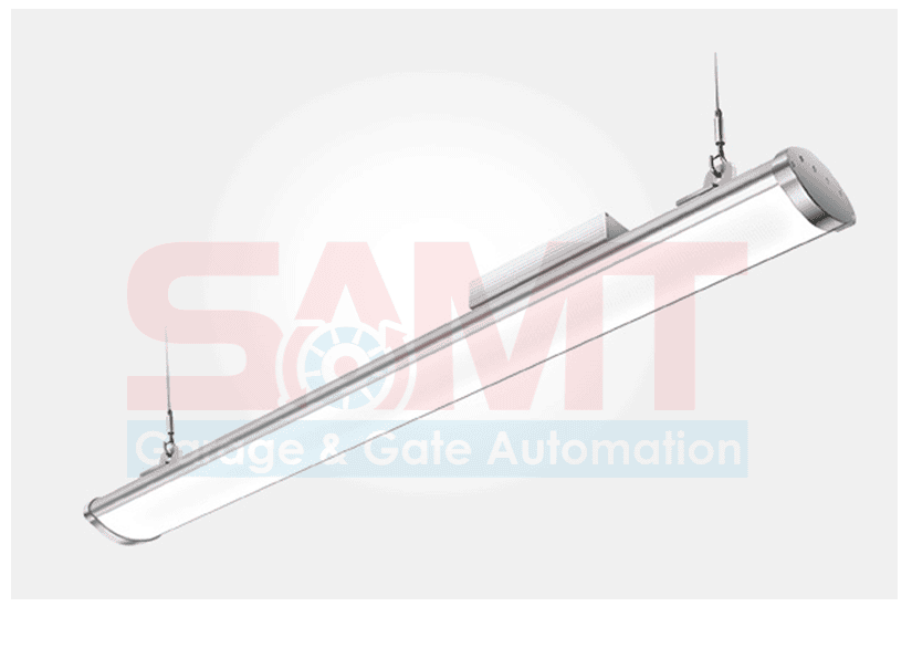 LED garage lighting fixture for automatic garage door opener, SAMT Garage & Gate Automation, Australia