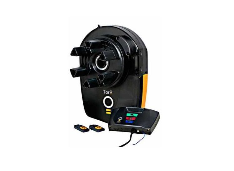 Torq automatic garage door opener kit with remotes by SAMT Garage & Gate Automation, Australia.