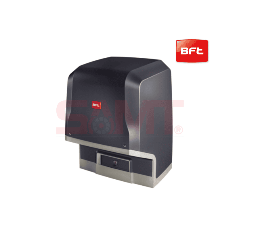BFT heavy-duty sliding gate motor for automatic gate opener systems by SAMT in Prestons, New South Wales, Australia.