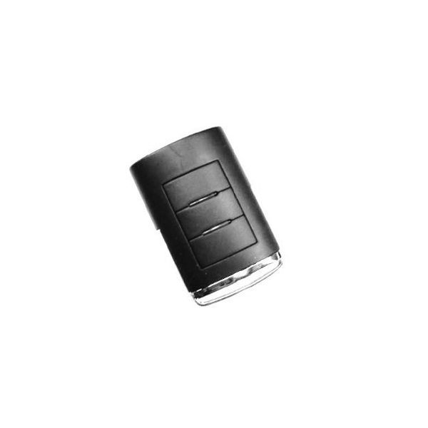 Black three-button garage door remote control, compatible garage door remotes Australia, SAMT Garage & Gate Automation.
