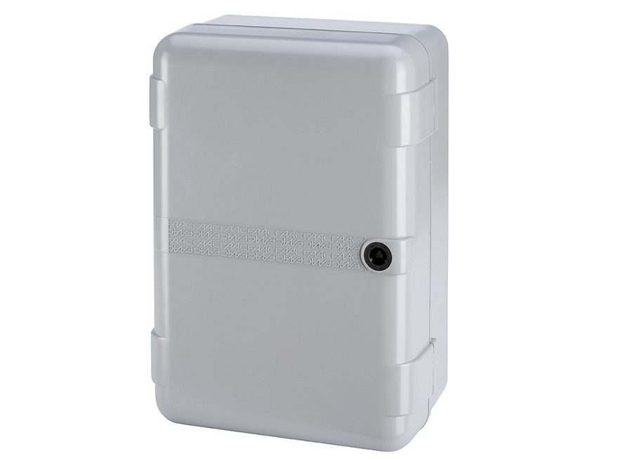 Durable outdoor enclosure for automatic gate motor systems by SAMT Garage & Gate Automation, Australia.