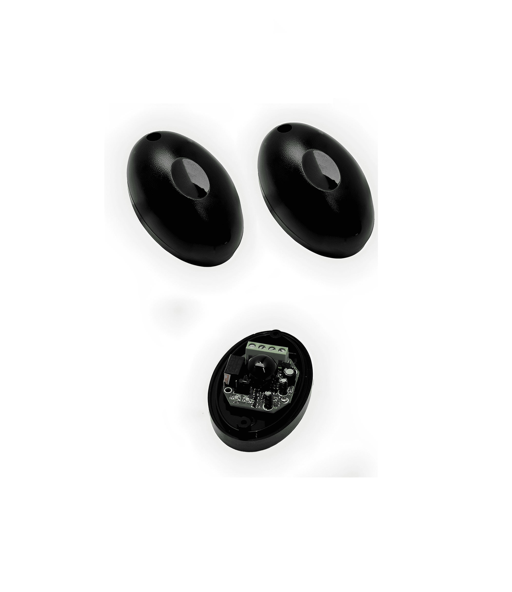 Infrared safety sensor pair for automatic garage doors and gates, SAMT, New South Wales, Australia.