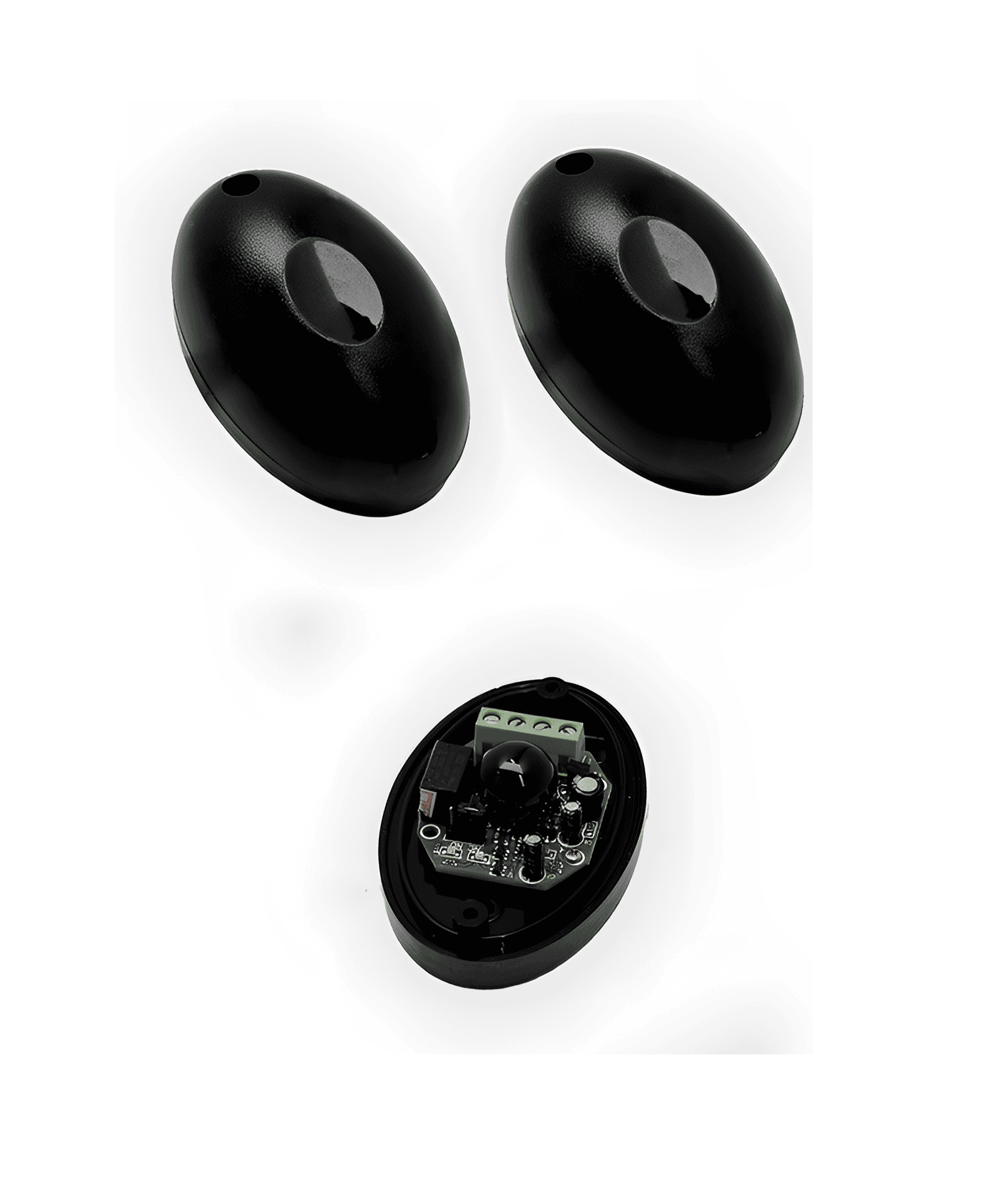 Infrared safety sensor pair for automatic garage doors and gates, SAMT, New South Wales, Australia.