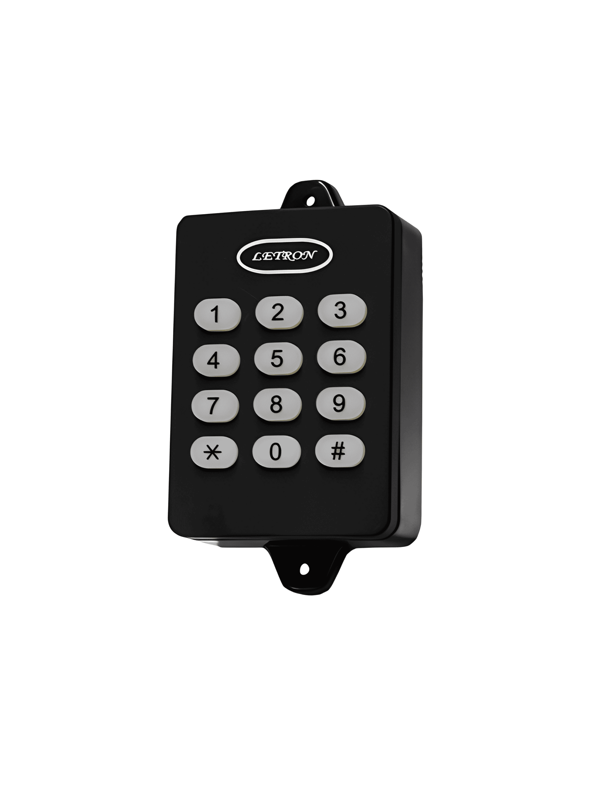 Letron wireless keypad for automatic gate or garage door access, SAMT Garage & Gate Automation, New South Wales, Australia.