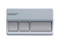 Merlin+ three-button garage door remote control, SAMT Garage & Gate Automation, Prestons, New South Wales, Australia.