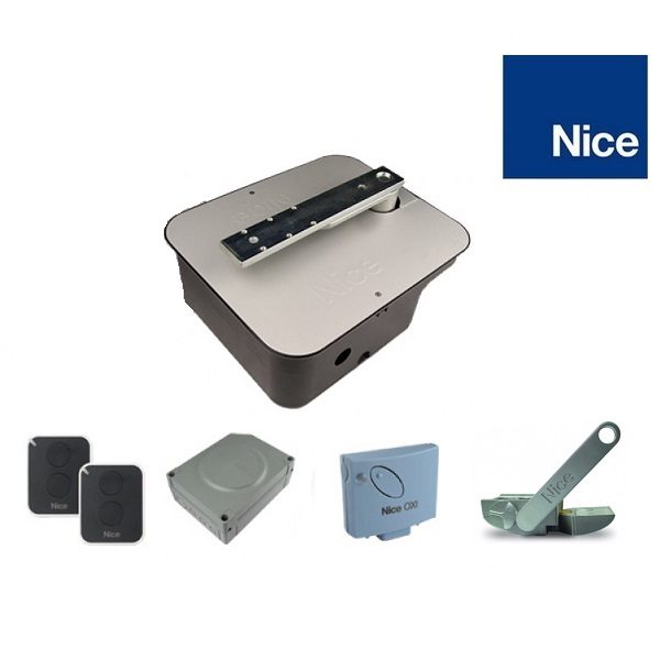 Nice underground gate motor set with control box and remotes, perfect for automatic gate motor installations across Australia.