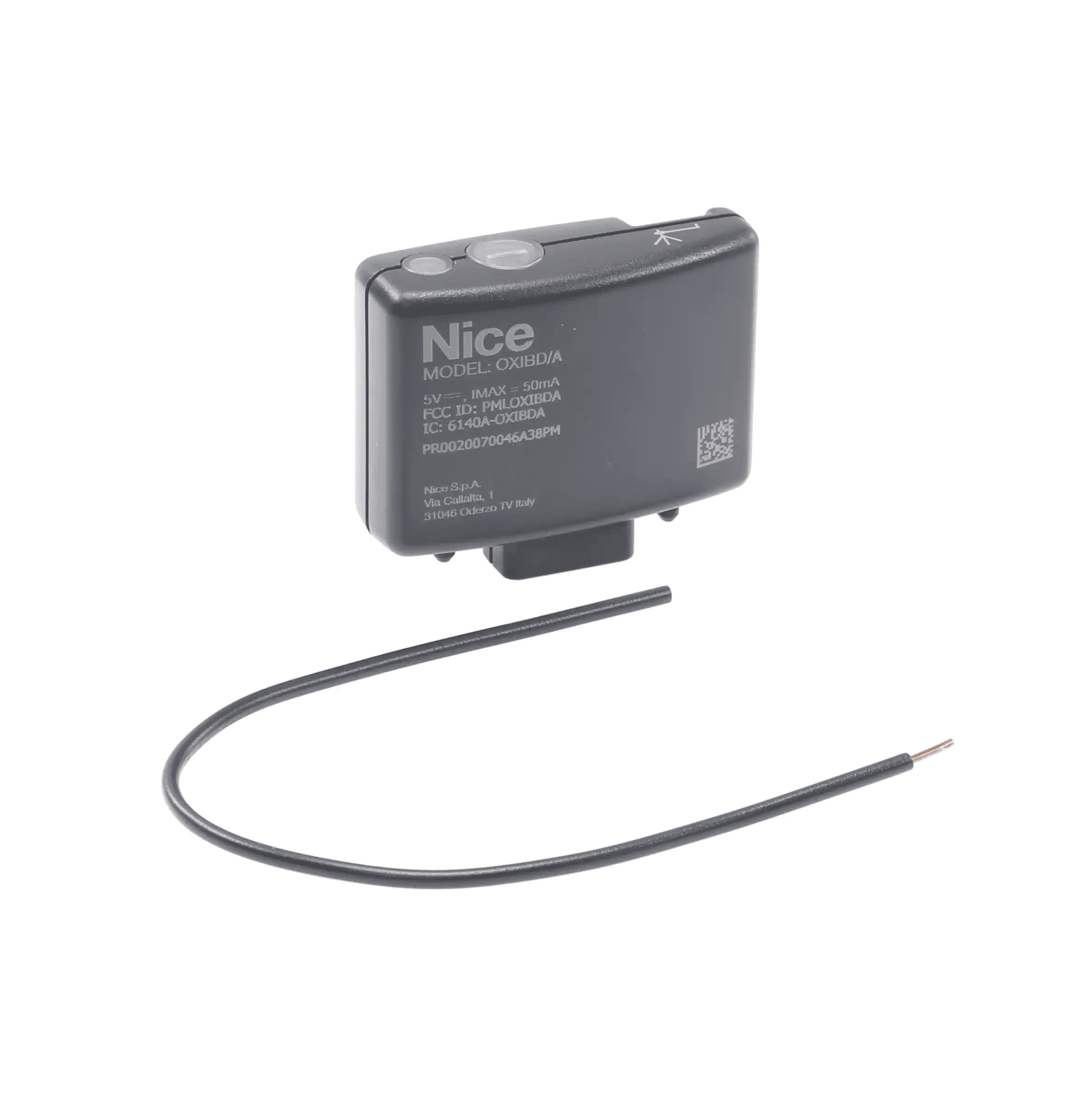 Nice OXI receiver for automatic gate motor or garage door opener from SAMT, Prestons, New South Wales, Australia.