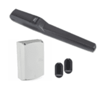 Single Ditec swing gate motor kit with receiver and two remotes sold by SAMT in Prestons, New South Wales, Australia.