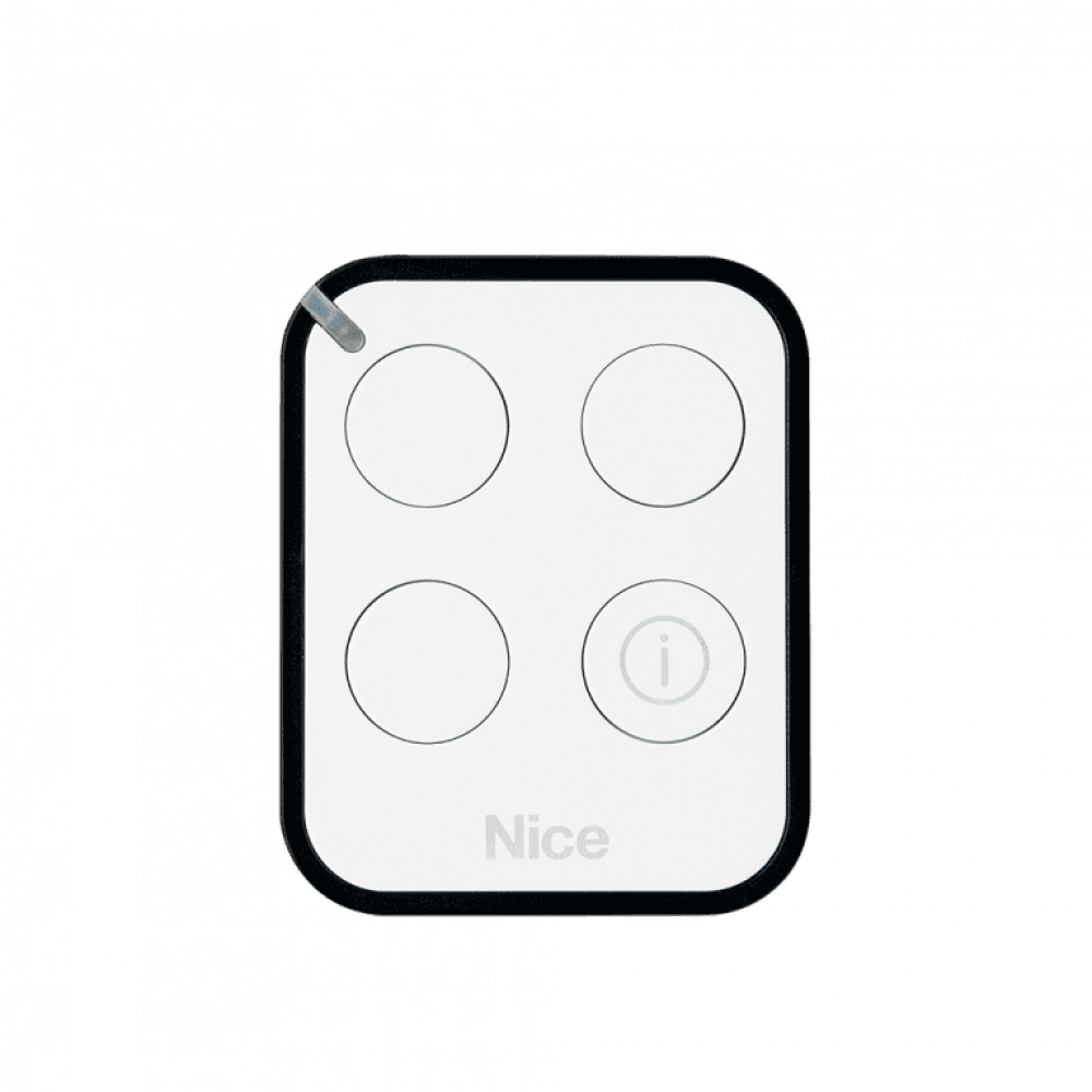 Nice brand smart garage door remote control, compatible with automatic doors from SAMT Garage & Gate Automation, Prestons, New South Wales, Australia.