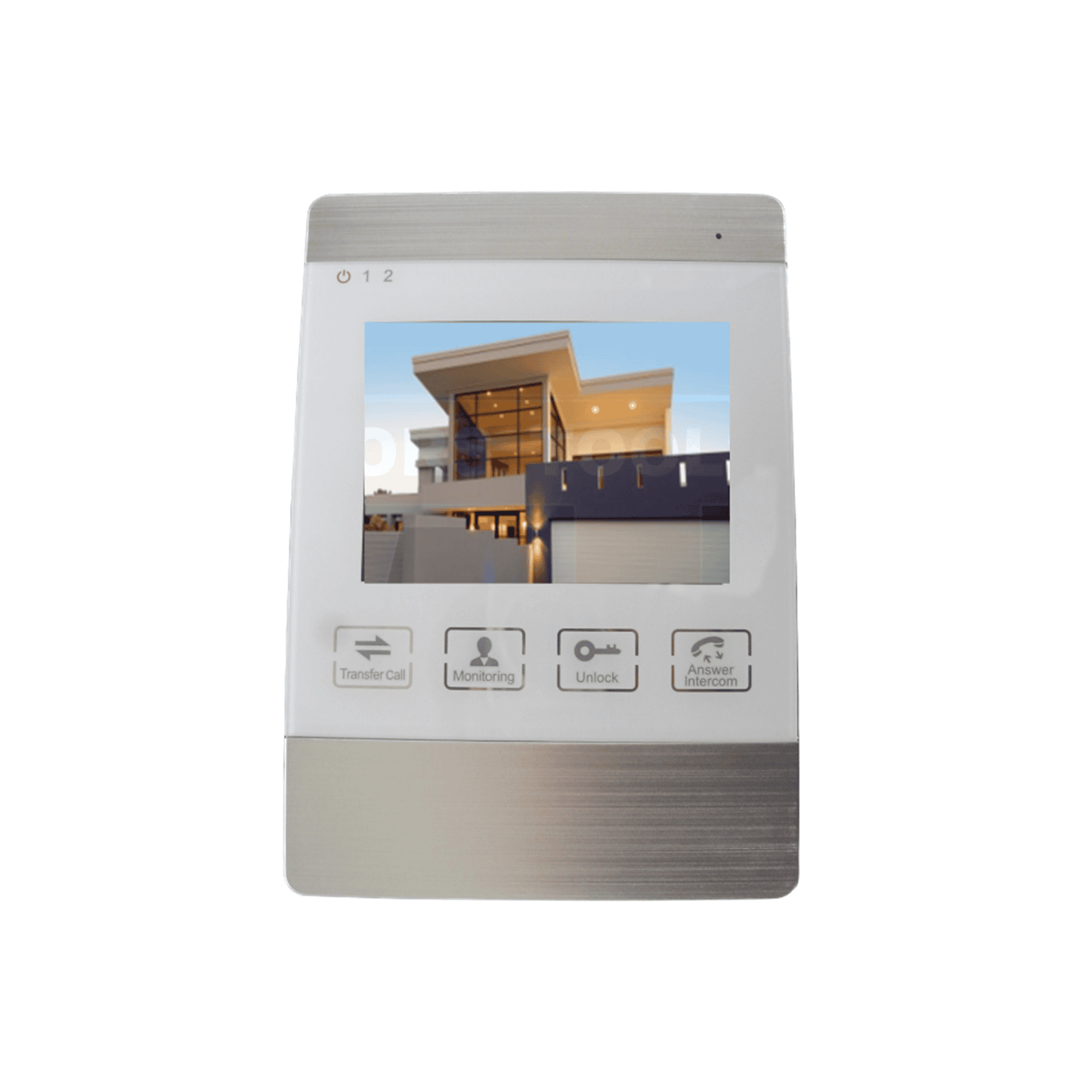 Video intercom monitor panel for automatic doors and gates by SAMT Garage & Gate Automation, Prestons, New South Wales, Australia.