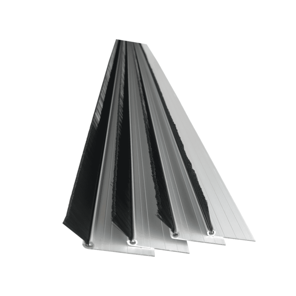 Weatherproof garage door brush seal by SAMT, ideal for roller garage doors in Prestons, Australia.