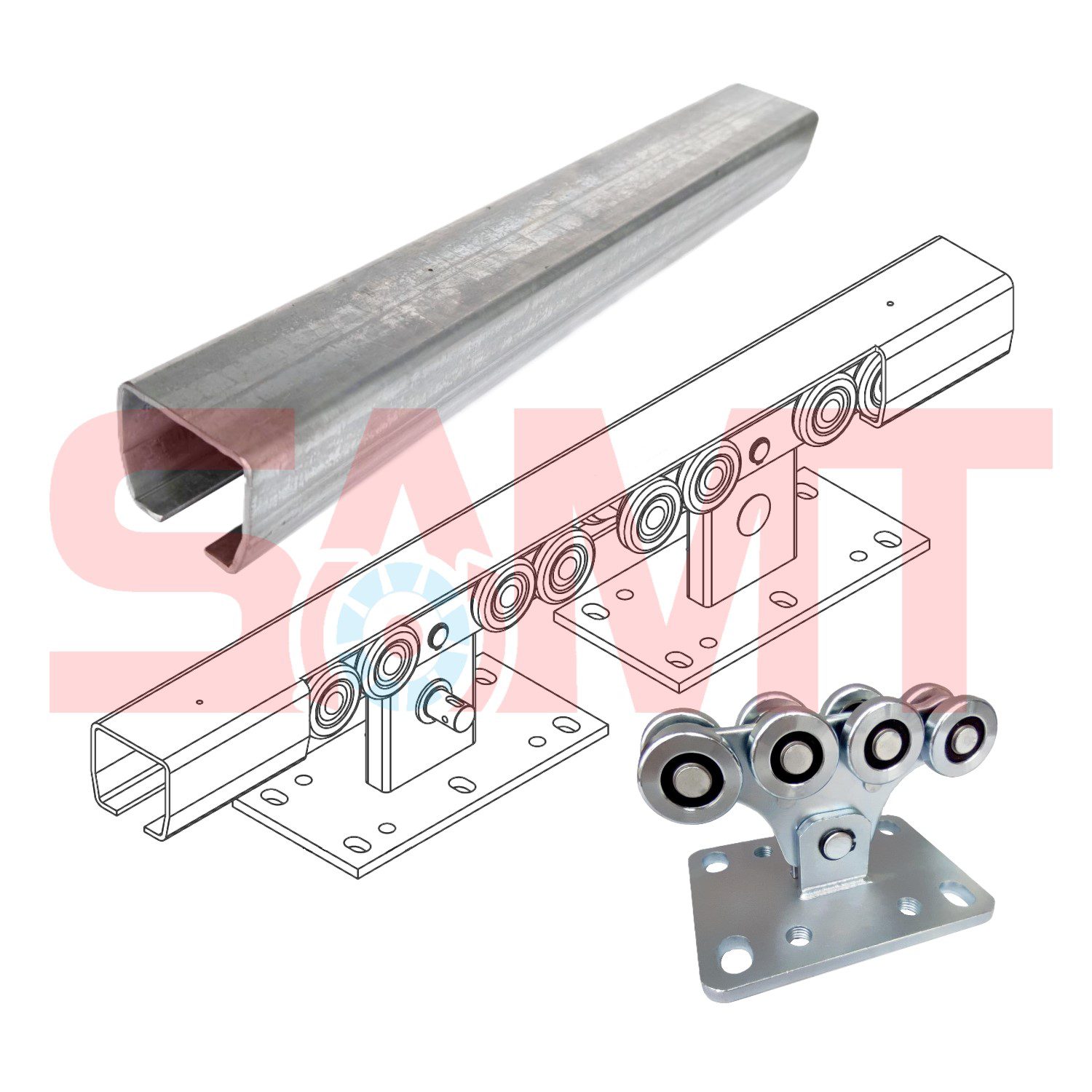 Cantilever Sliding Gate Gate Kit - Image 2