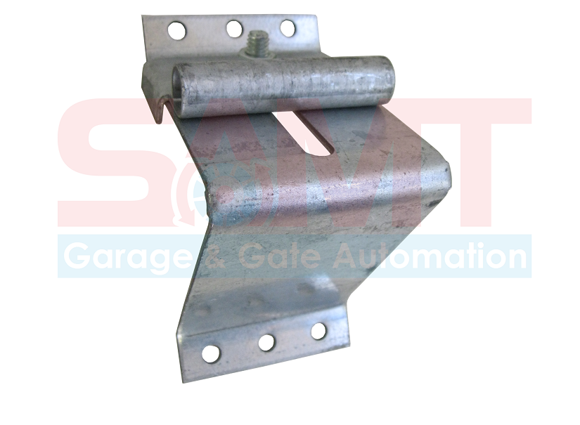 Galvanised garage door spring bracket from SAMT Garage & Gate Automation, durable hardware for automatic garage doors in New South Wales, Australia.