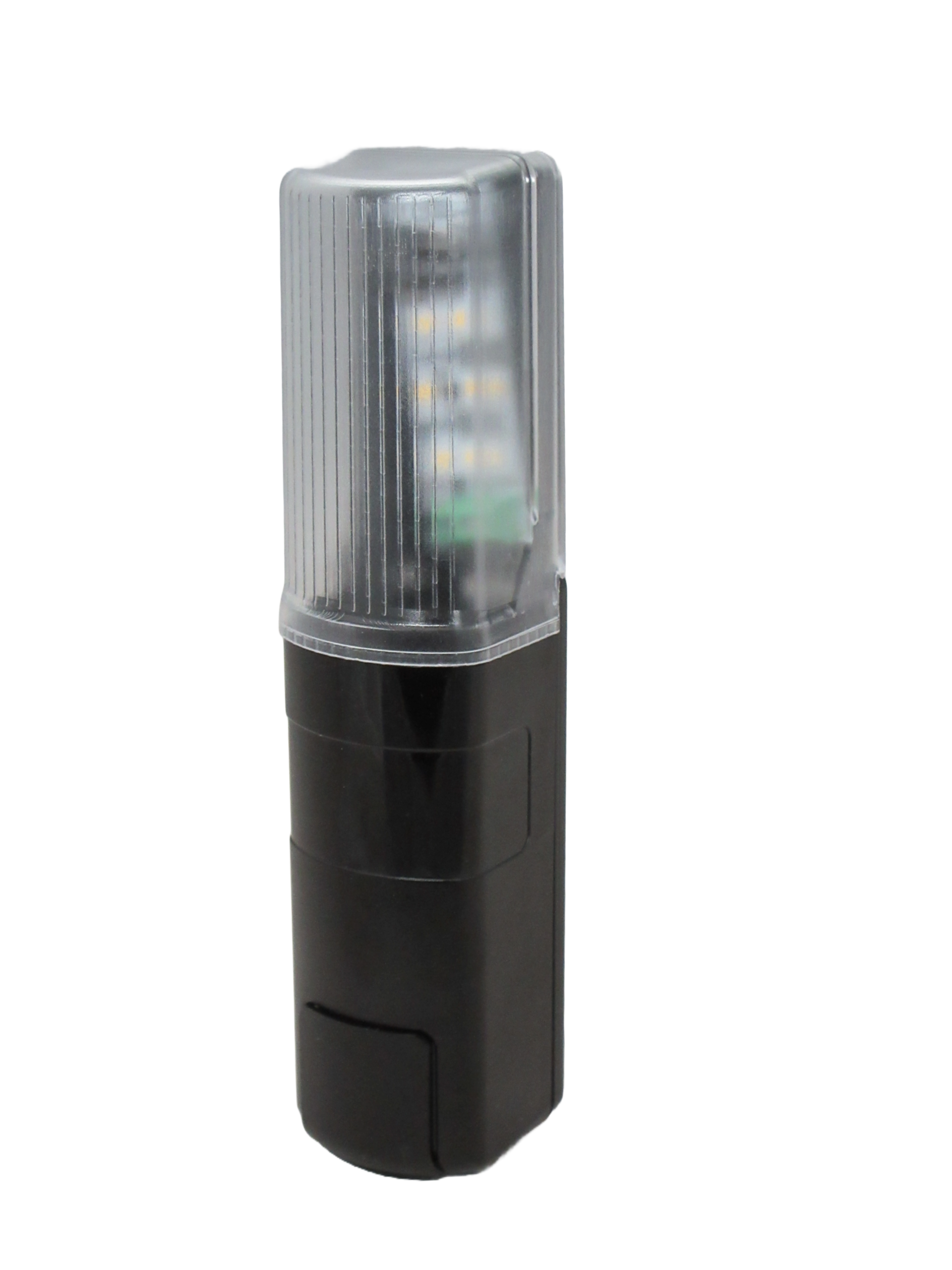 LED safety warning light for automatic garage doors and gates by SAMT Garage & Gate Automation in Australia.