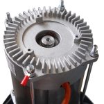 Top view of automatic gate motor casing, SAMT Garage & Gate Automation, Prestons, New South Wales, Australia.