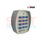Side angled view of LIFE wired gate keypad for garage door automation, SAMT Garage & Gate Automation, Australia.