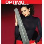 OPTIMO swing gate operator by SAMT, motorized swing gate system, Prestons, New South Wales, Australia.